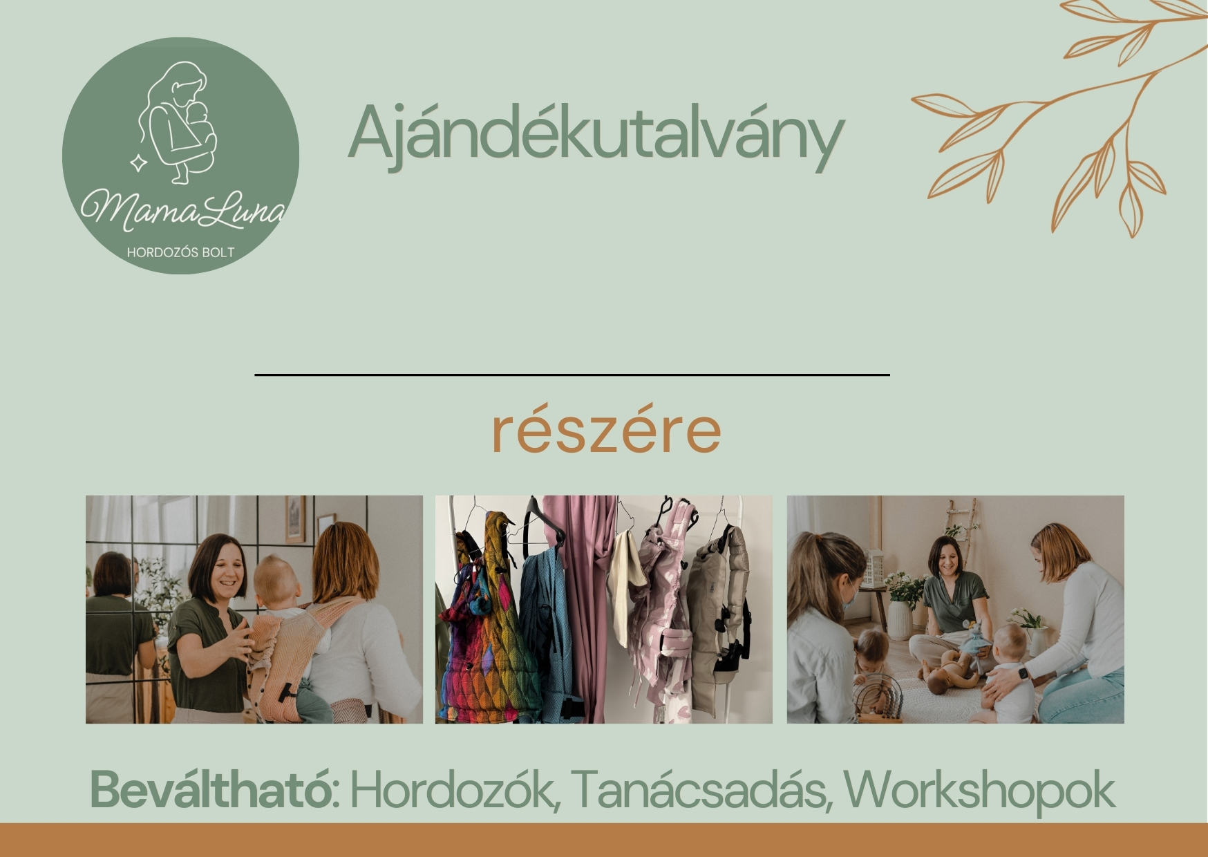 mamaluna ajándékutalvány mamaluna ajándékutalvány